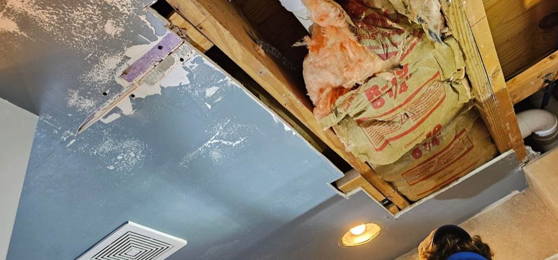 Bathroom Plumbing and Drywall Repair in Mobile