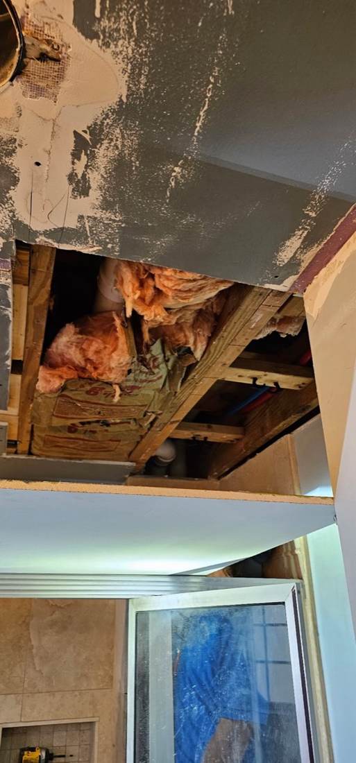 Bathroom Plumbing and Drywall Repair in Mobile