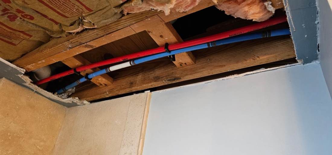 Bathroom Plumbing and Drywall Repair in Mobile