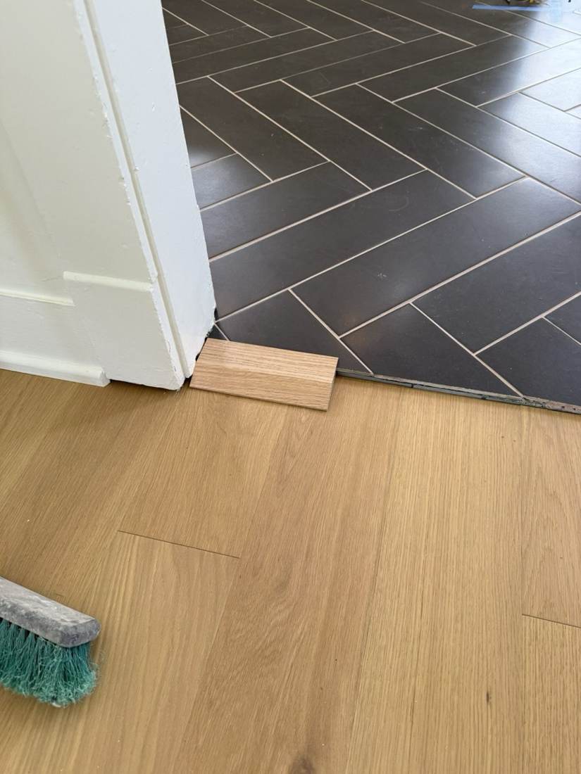 Custom Floor Transitions Trim Carpentry in Mobile