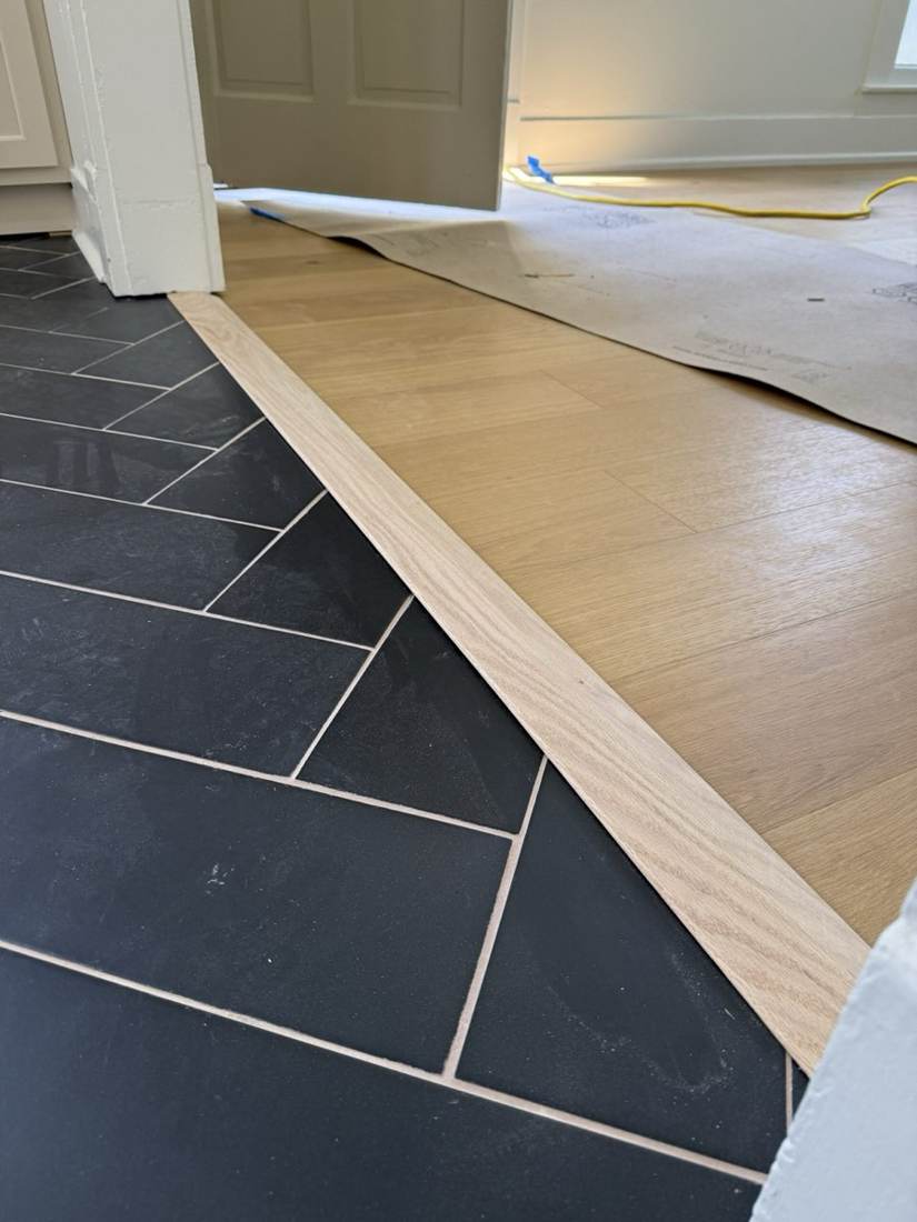 Custom Floor Transitions Trim Carpentry in Mobile