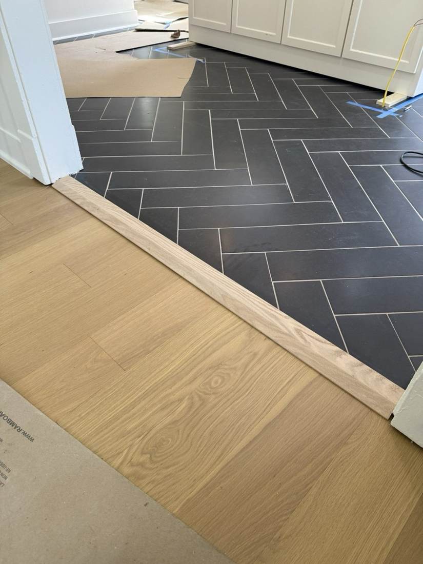 Custom Floor Transitions Trim Carpentry in Mobile