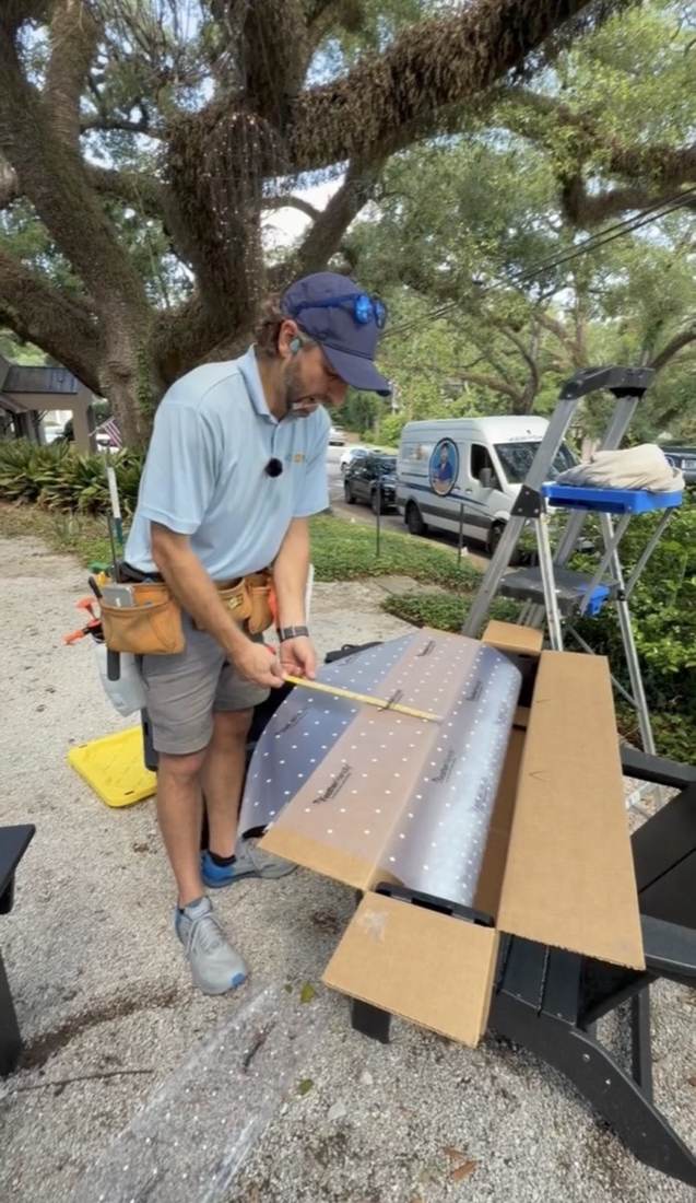 Window Bird Collision Prevention Installation in Fairhope