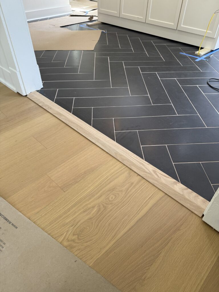 Custom Floor Transitions Trim Carpentry in Mobile