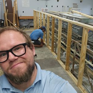 Custom Cabinet Installation for Commercial Washing Machines in Mobile